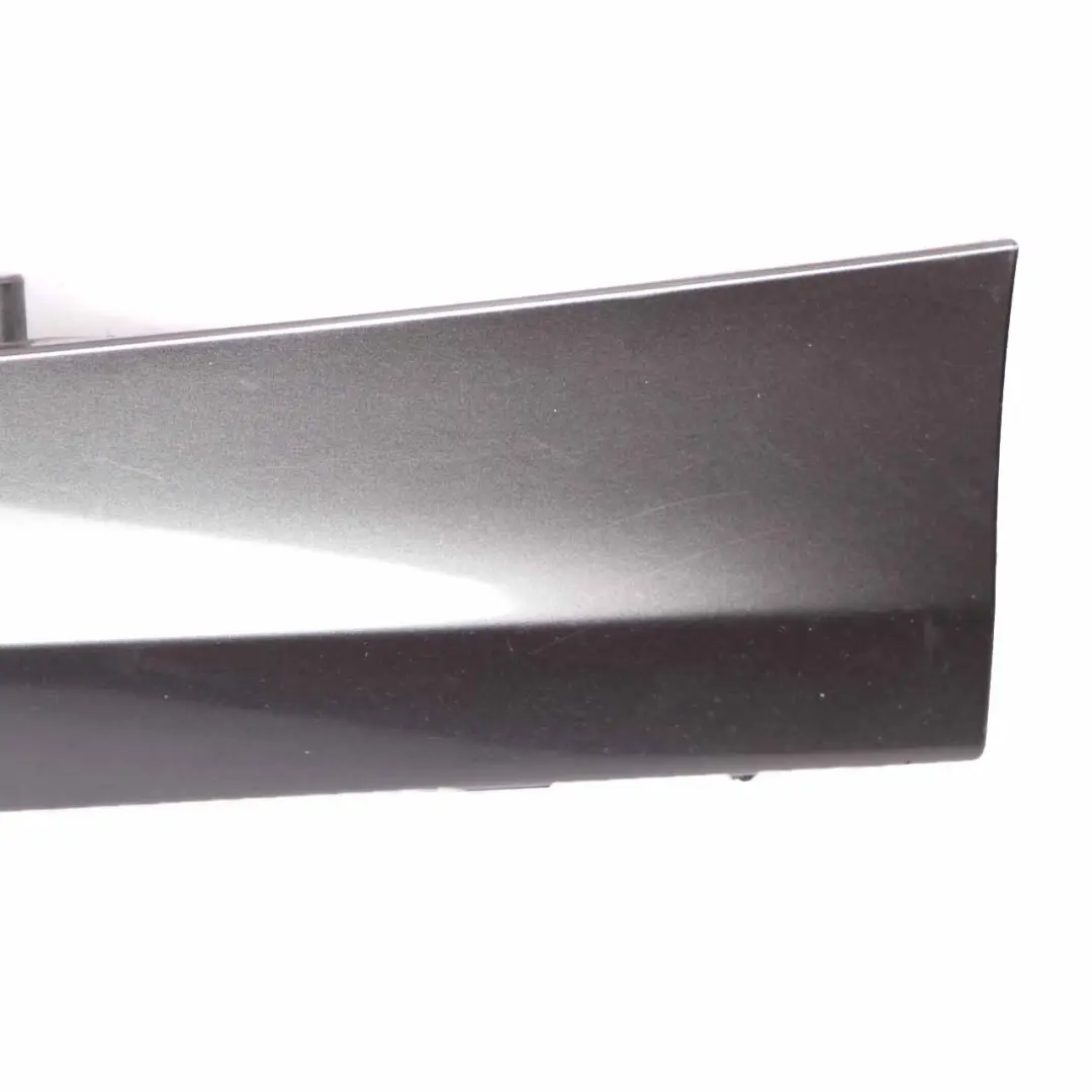 Side Skirt Sill Strip Right O/S Sparkling Graphite Metallic - A22 to BMW E81 E82 with Part number 0036142 BMW E81 E82 Side Skirt Sill Strip Right O/S Sparkling Graphite Metallic - A22 - SKU 0036142-SG1 - Part number 0036142
