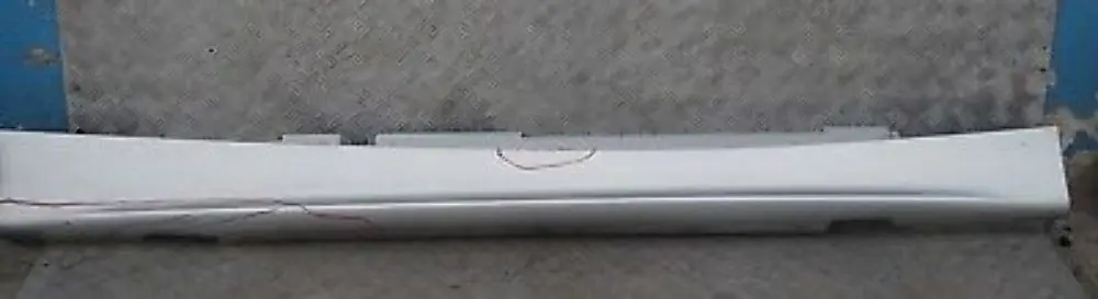 BMW E81 E82 E88 Listello Portiera Apertura Gonna Dx Argento-Titanio Argento - SKU 0036142-TS3 - Numero di parte 0036142