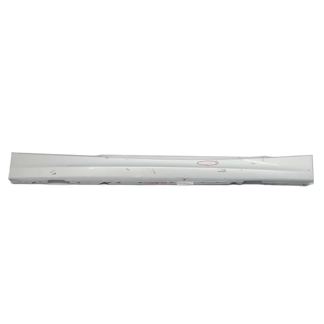 BMW E81 E82 E88 Schwellerleiste Blende Schweller Rechts Titansilber Silber - 354 - SKU 0036142-TS5 - Teilenummer 0036142
