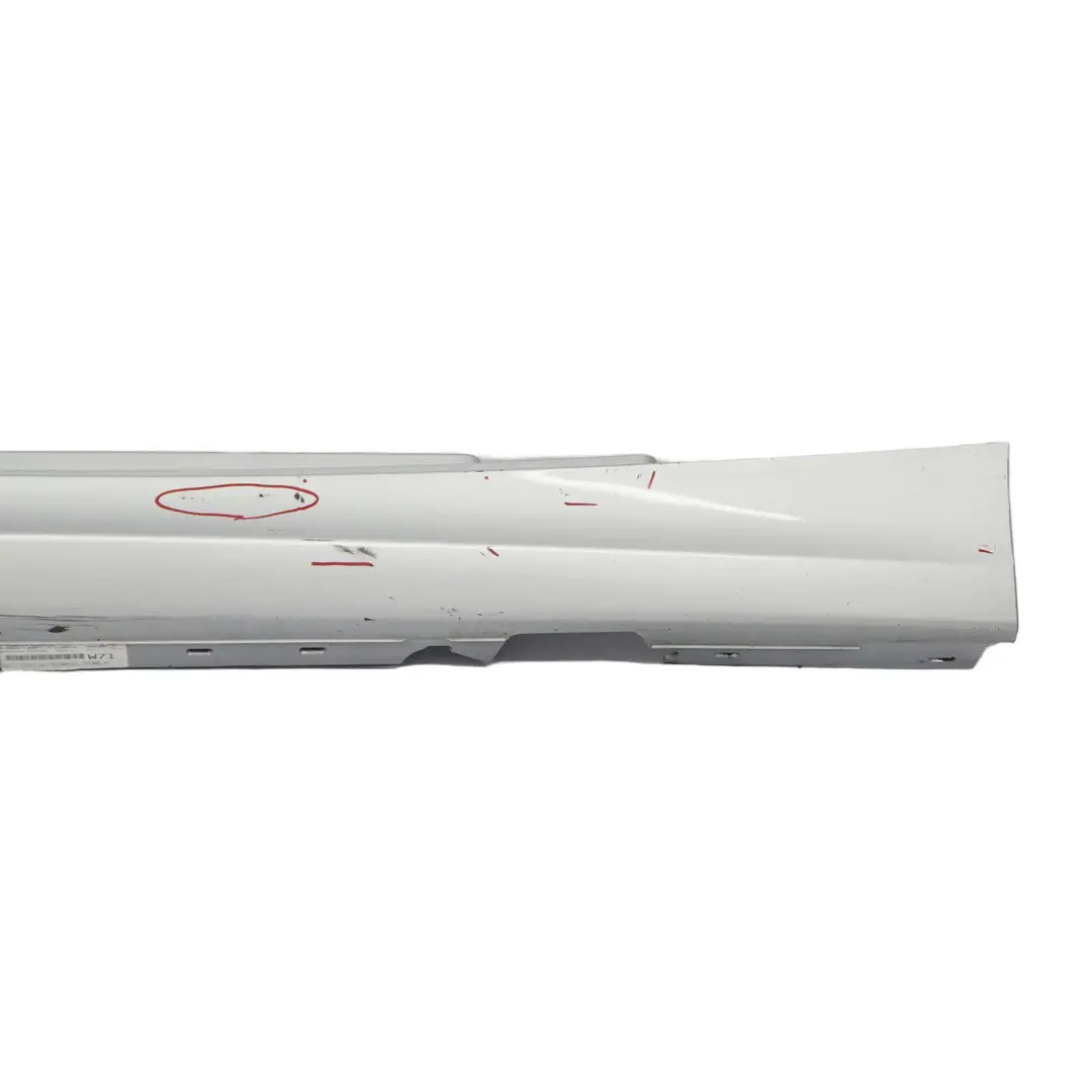  @BMW 1 E81 E82 E88 Sill Strip Side Skirt Right O/S Titansilber Titan Silver 354 - SKU 0036142-TS5 - Part number 0036142