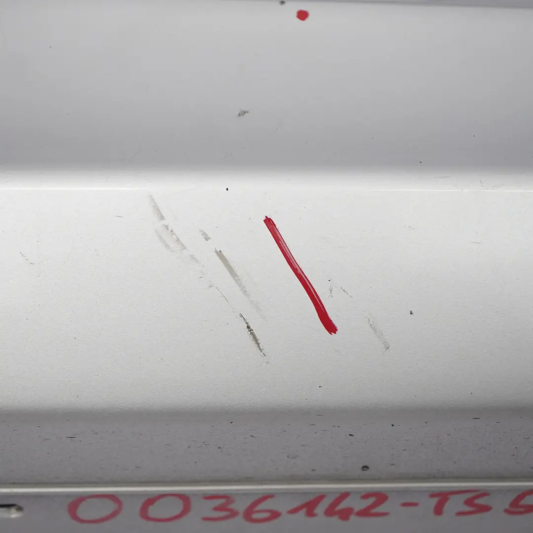  @BMW 1 E81 E82 E88 Sill Strip Side Skirt Right O/S Titansilber Titan Silver 354 - SKU 0036142-TS5 - Part number 0036142