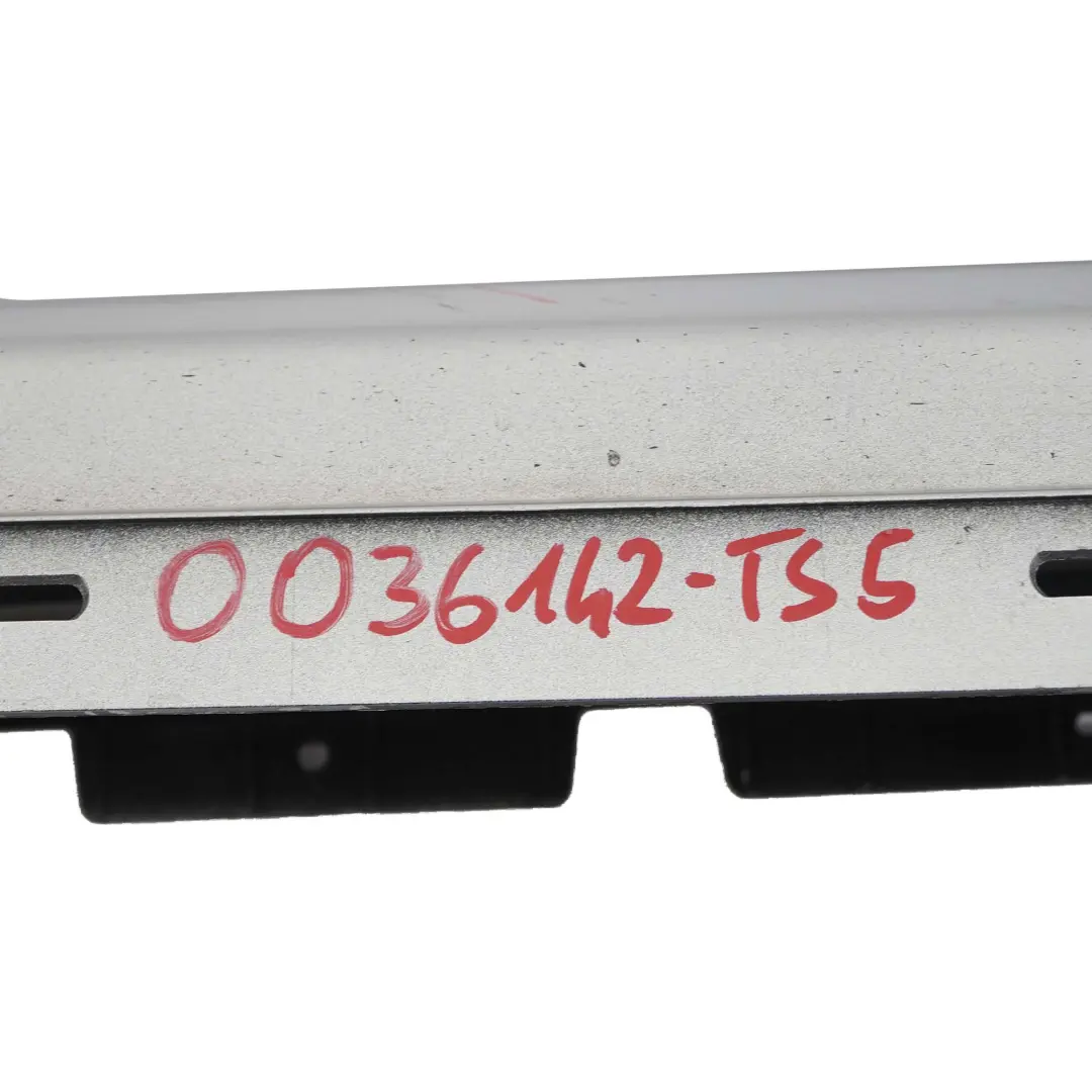  @BMW 1 E81 E82 E88 Sill Strip Side Skirt Right O/S Titansilber Titan Silver 354 - SKU 0036142-TS5 - Part number 0036142
