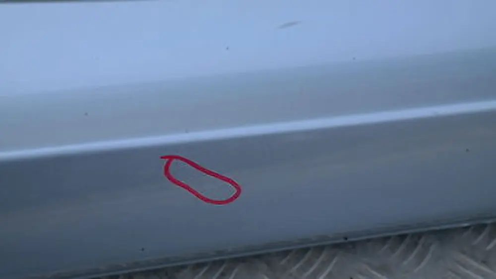 BMW 1 SERIES E81 E82 E88 Sill strip side skirt right O/S WATER BLUE METALLIC - SKU 0036142-WB - Part number 51770036142