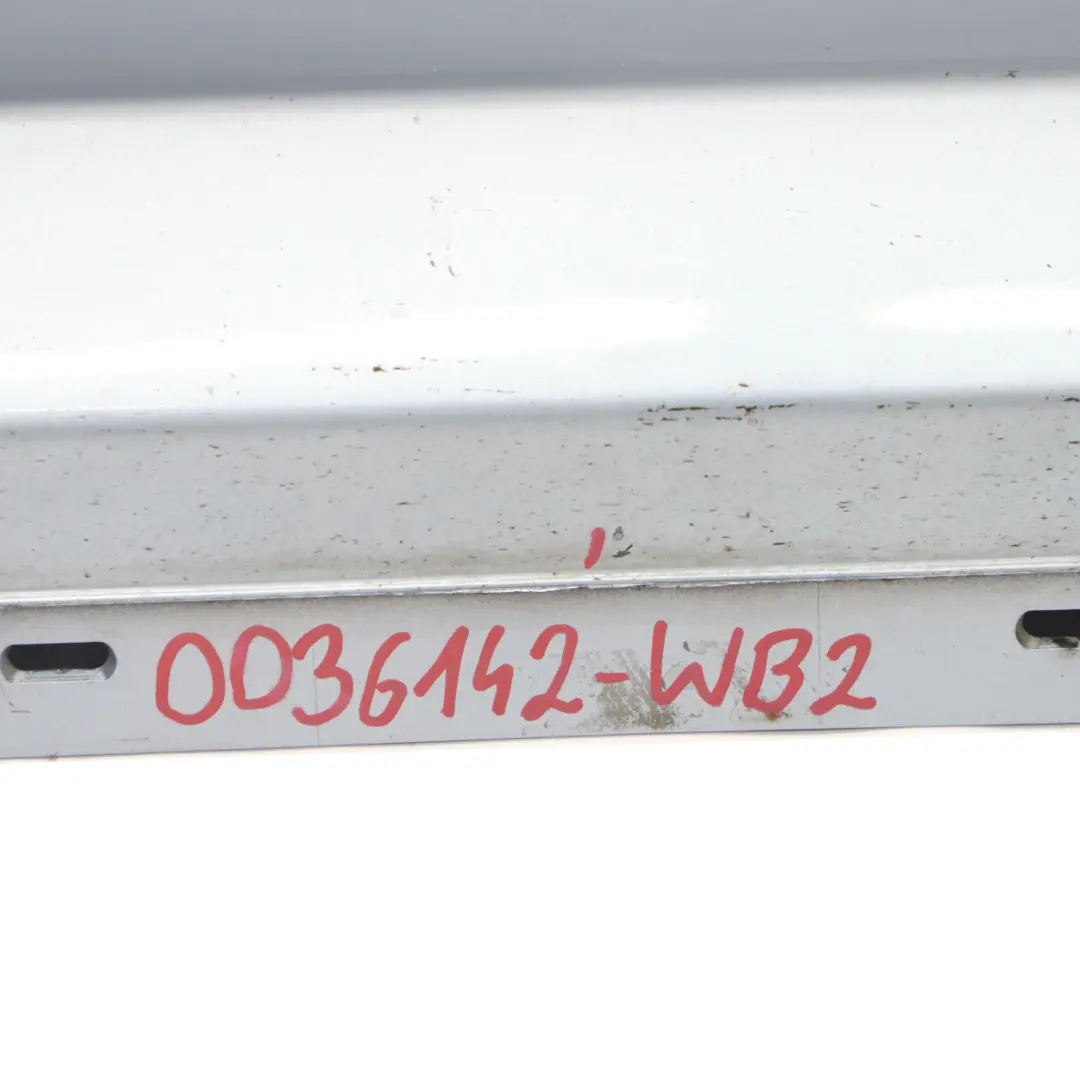 BMW E81 E82 E88 Sill Strip Faldón lateral derecho Bluewater Metallic - 896 - SKU 0036142-WB2 - Número de pieza 0036142