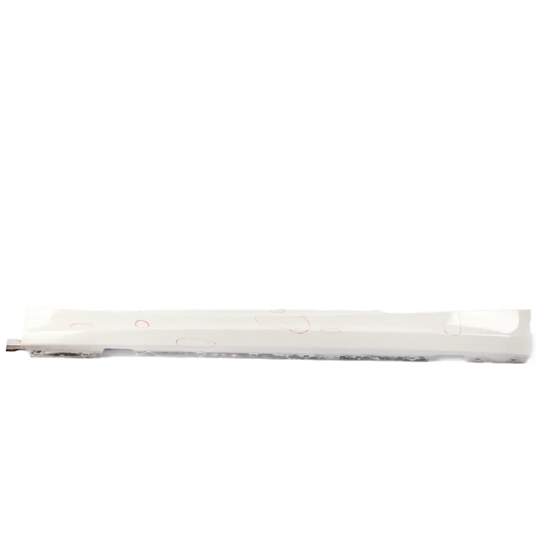Sill Strip Side Skirt Left N/S Alpinweiss Alpine White - 300 to BMW E81 E82 E88 with Part number 0036143 BMW E81 E82 E88 Sill Strip Side Skirt Left N/S Alpinweiss Alpine White - 300 - SKU 0036143-AW - Part number 0036143