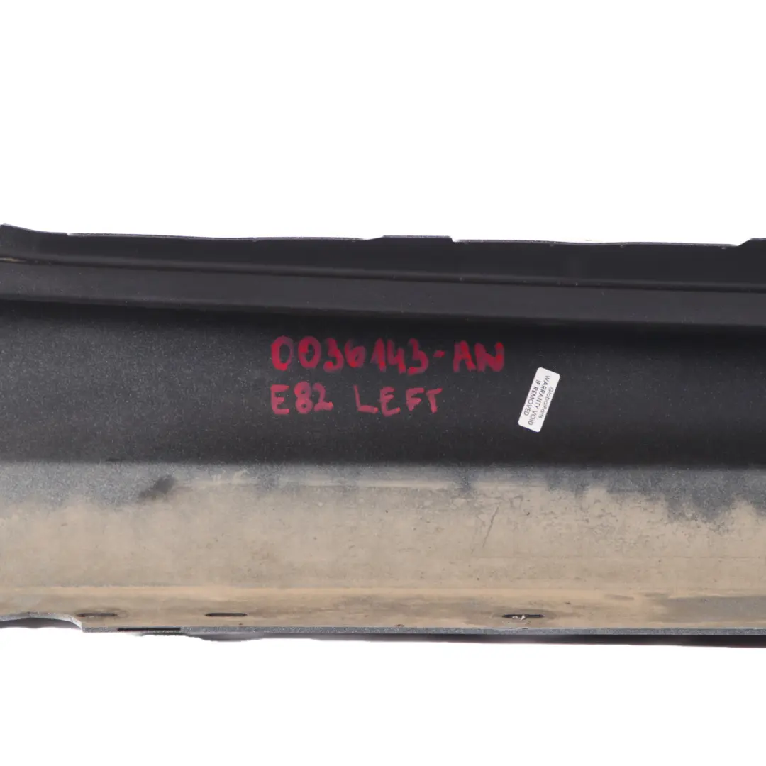 BMW E81 E82 E88 Sill Strip Side Skirt Left N/S Alpinweiss Alpine White - 300 - SKU 0036143-AW - Part number 0036143