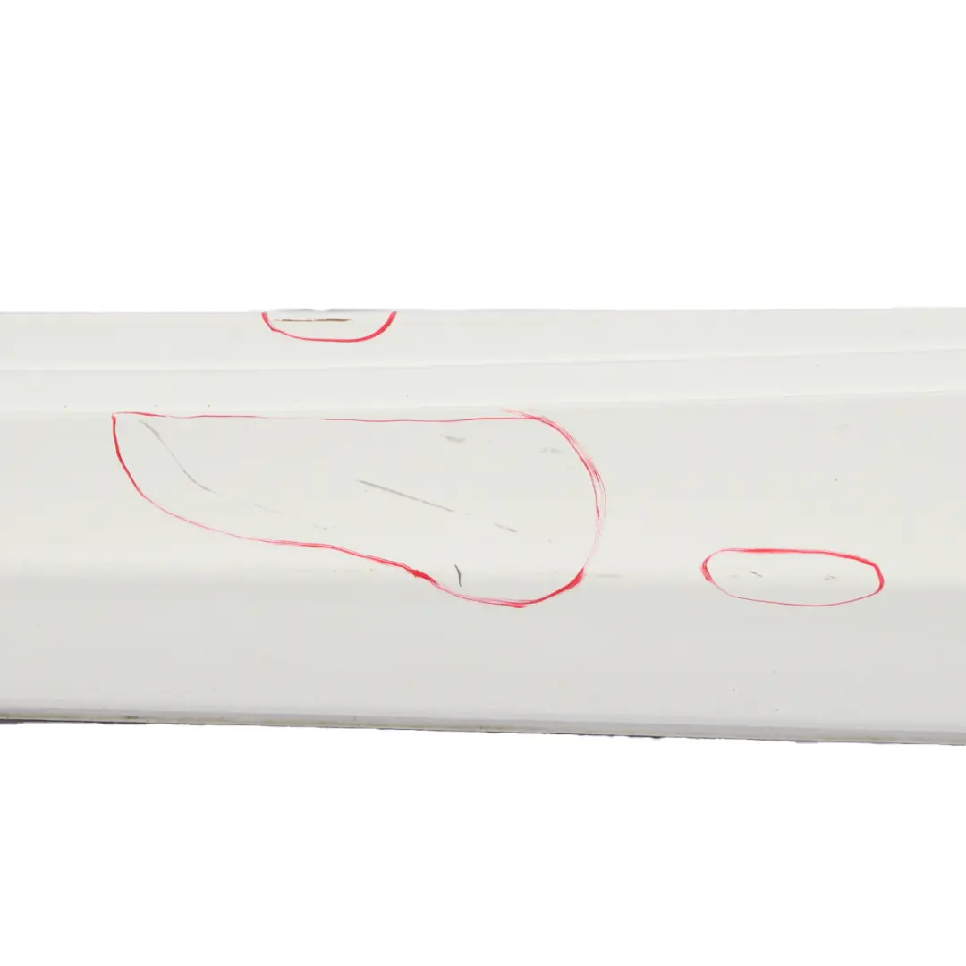 Sill Strip Side Skirt Left N/S Alpinweiss Alpine White - 300 to BMW E81 E82 E88 with Part number 0036143 BMW E81 E82 E88 Sill Strip Side Skirt Left N/S Alpinweiss Alpine White - 300 - SKU 0036143-AW - Part number 0036143