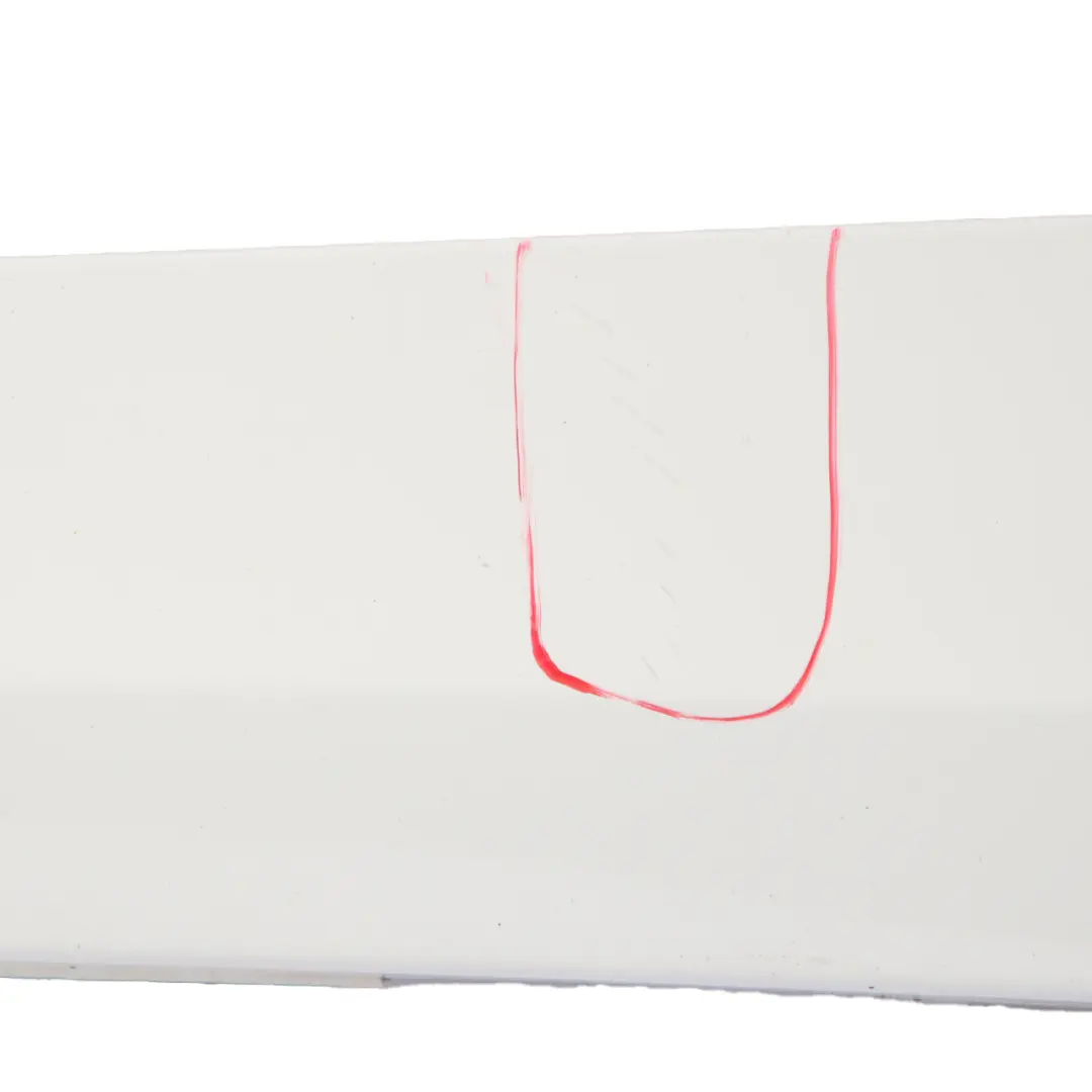 Sill Strip Side Skirt Left N/S Alpinweiss Alpine White - 300 to BMW E81 E82 E88 with Part number 0036143 BMW E81 E82 E88 Sill Strip Side Skirt Left N/S Alpinweiss Alpine White - 300 - SKU 0036143-AW - Part number 0036143