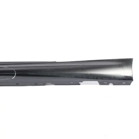 BMW E81 E82 E88 Sill Strip Side Skirt Left N/S Black Sapphire Metallic - 475 - SKU 0036143-BS1 - Part number 0036143