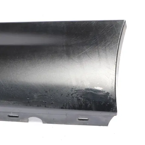 BMW E81 E82 E88 Sill Strip Side Skirt Left N/S Black Sapphire Metallic - 475 - SKU 0036143-BS1 - Part number 0036143