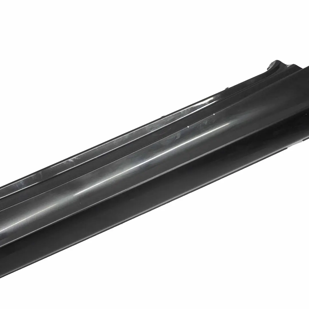 BMW E81 E82 E88 Einstiegsleisten Seitenschweller Links Schwarz Saphir - 475 - SKU 0036143-BS4 - Teilenummer 0036143