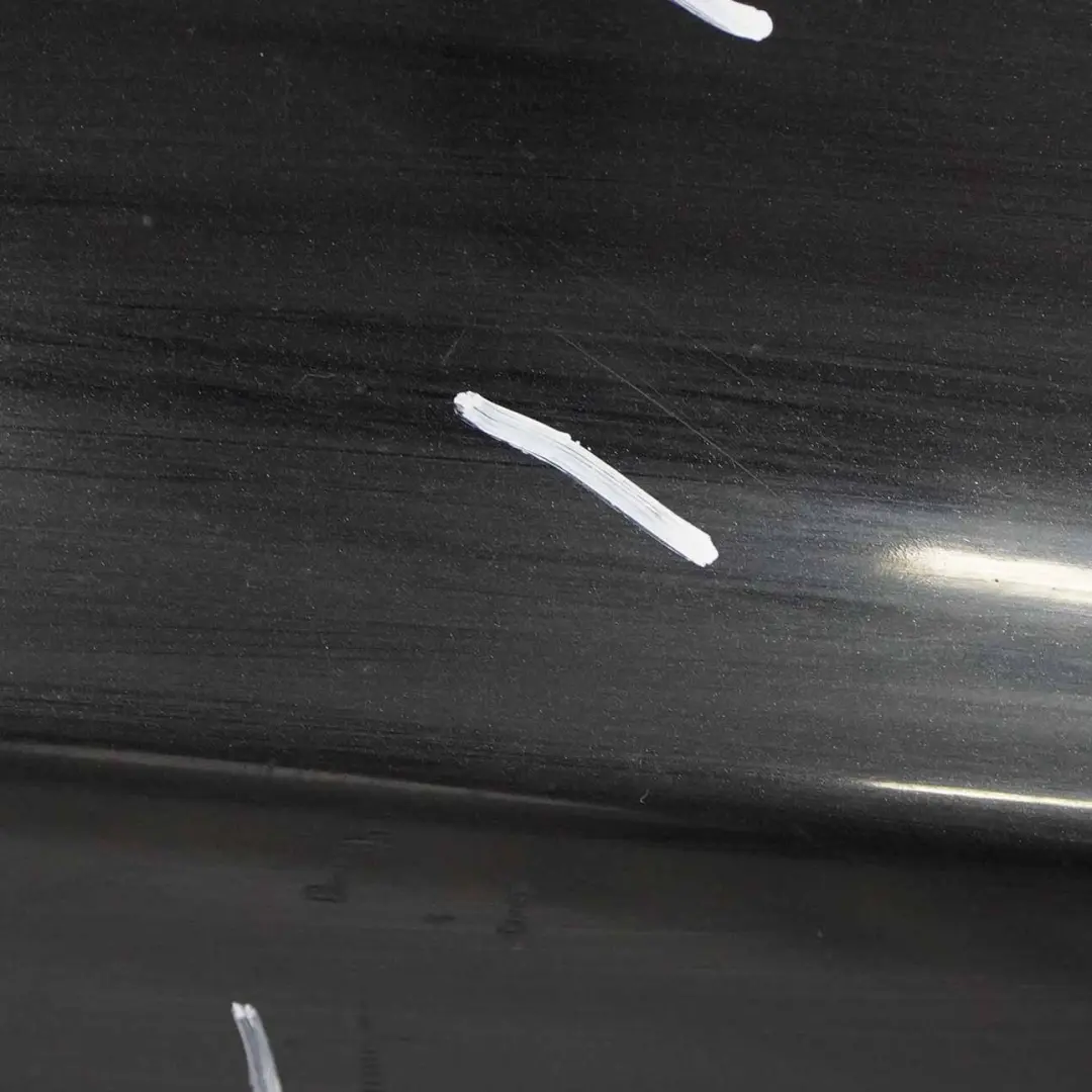 BMW E81 E82 E88 Einstiegsleisten Seitenschweller Links Schwarz Saphir - 475 - SKU 0036143-BS4 - Teilenummer 0036143