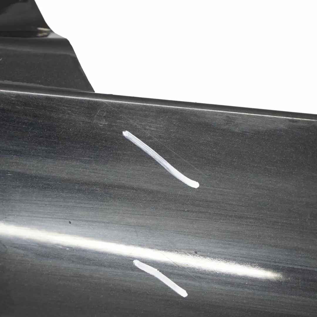 BMW E81 E82 E88 Einstiegsleisten Seitenschweller Links Schwarz Saphir - 475 - SKU 0036143-BS4 - Teilenummer 0036143