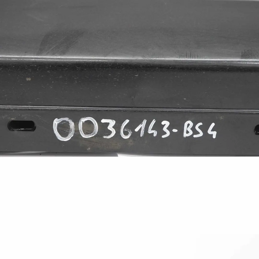 BMW E81 E82 E88 Einstiegsleisten Seitenschweller Links Schwarz Saphir - 475 - SKU 0036143-BS4 - Teilenummer 0036143