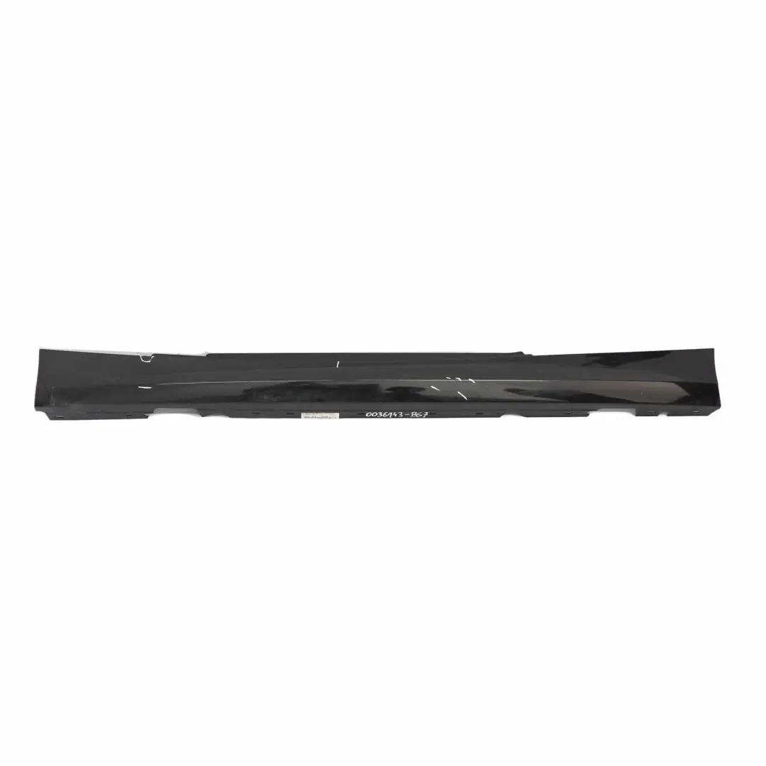  Side Skirt Left N/S BMW E81 E82 E88 Sill Strip Black Sapphire Metallic - 475 - SKU 0036143-BS7 - Part number 0036143