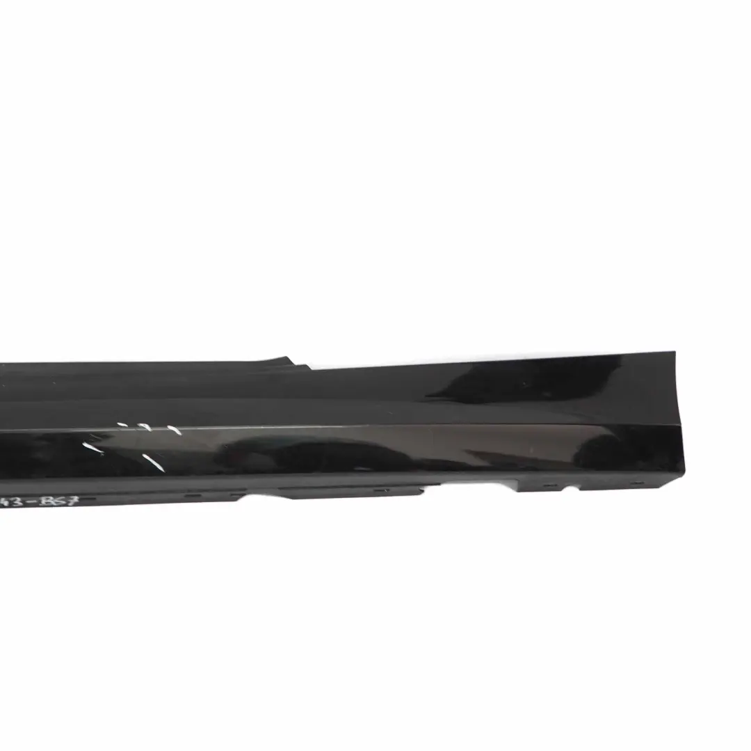  Side Skirt Left N/S BMW E81 E82 E88 Sill Strip Black Sapphire Metallic - 475 - SKU 0036143-BS7 - Part number 0036143
