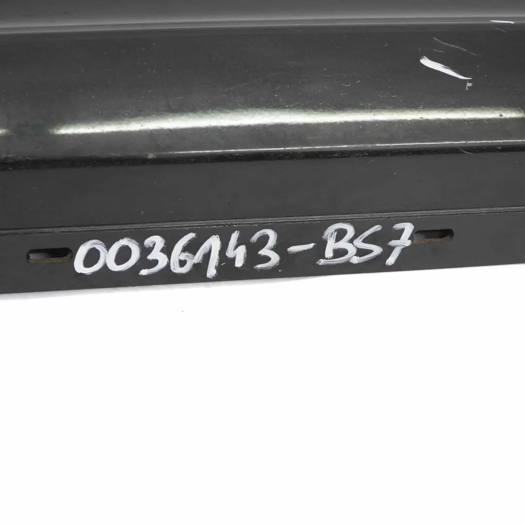 Faldon lateral izquierdo BMW E81 E82 E88 Sill Strip Negro Zafiro Metalico - 475 para con número de pieza 0036143 Faldon lateral izquierdo BMW E81 E82 E88 Sill Strip Negro Zafiro Metalico - 475 - SKU 0036143-BS7 - Número de pieza 0036143
