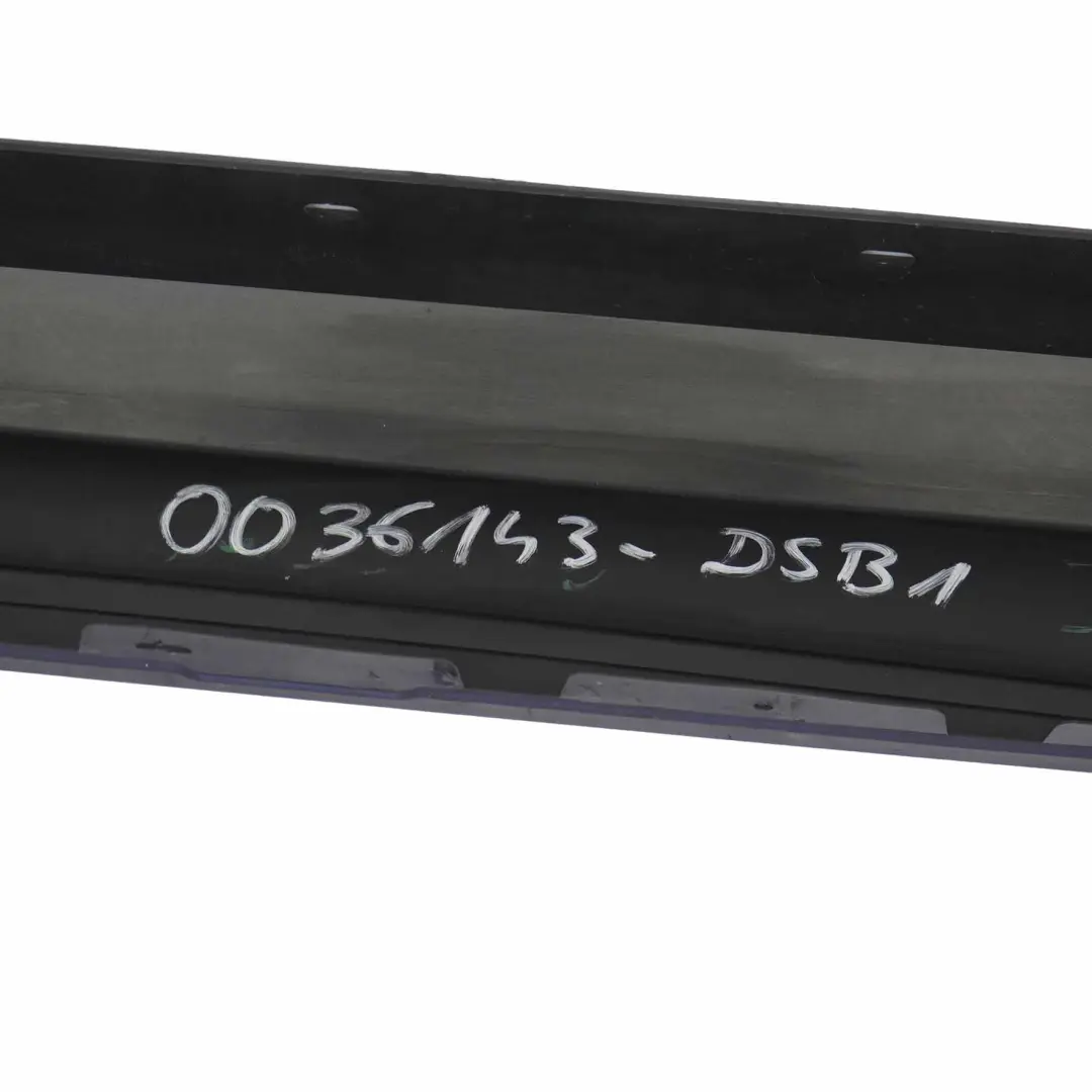  Side Skirt BMW E81 E82 E88 Sill Strip Left N/S Tiefseeblau Deep Sea Blue - A76 - SKU 0036143-DSB1 - Part number 0036143