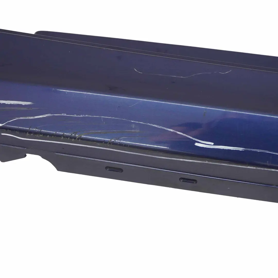 BMW E81 E82 E88 Schwellerleiste Blende Schweller Links Tiefseeblau - A76 - SKU 0036143-DSB1 - Teilenummer 0036143