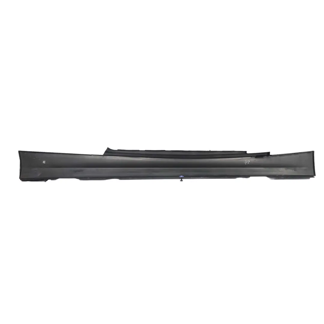 BMW E81 E82 E88 Sill Strip Side Skirt Left Tiefseeblau Deep Sea Blue - A76 - SKU 0036143-DSB - Número de pieza 0036143