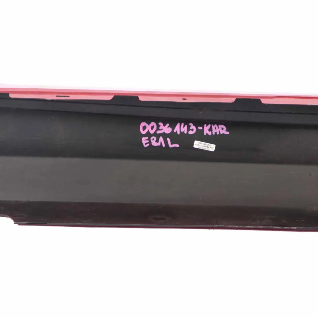 Side Skirt Sill Strip Left N/S E82 E88 Karmesinrot Crimson Red - A61 to BMW E81 with Part number 0036143 BMW E81 Side Skirt Sill Strip Left N/S E82 E88 Karmesinrot Crimson Red - A61 - SKU 0036143-KAR - Part number 0036143