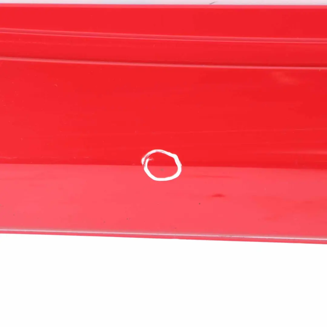 BMW E81 Side Skirt Sill Strip Left N/S E82 E88 Karmesinrot Crimson Red - A61 - SKU 0036143-KAR - Part number 0036143