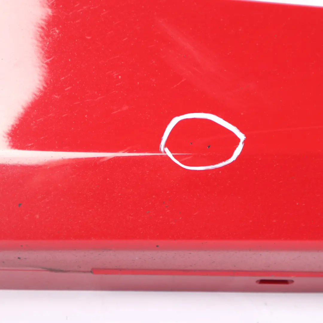 BMW E81 Side Skirt Sill Strip Left N/S E82 E88 Karmesinrot Crimson Red - A61 - SKU 0036143-KAR - Part number 0036143