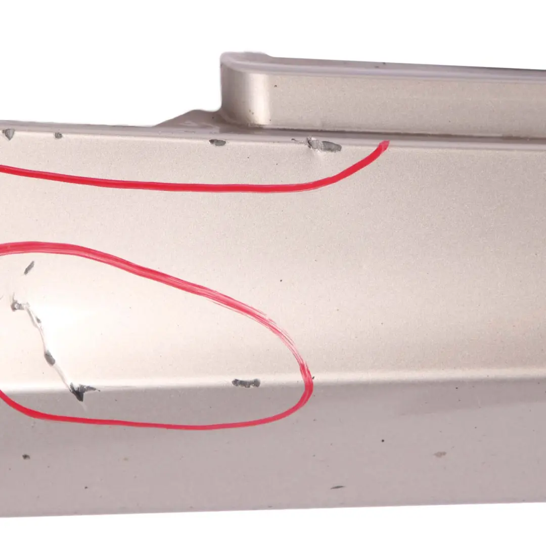 Sill Strip Side Skirt Left N/S Kaschmirsilber Silver - A72 to BMW 1 E81 E82 E88 with Part number 0036143 BMW 1 E81 E82 E88 Sill Strip Side Skirt Left N/S Kaschmirsilber Silver - A72 - SKU 0036143-KAS1 - Part number 0036143