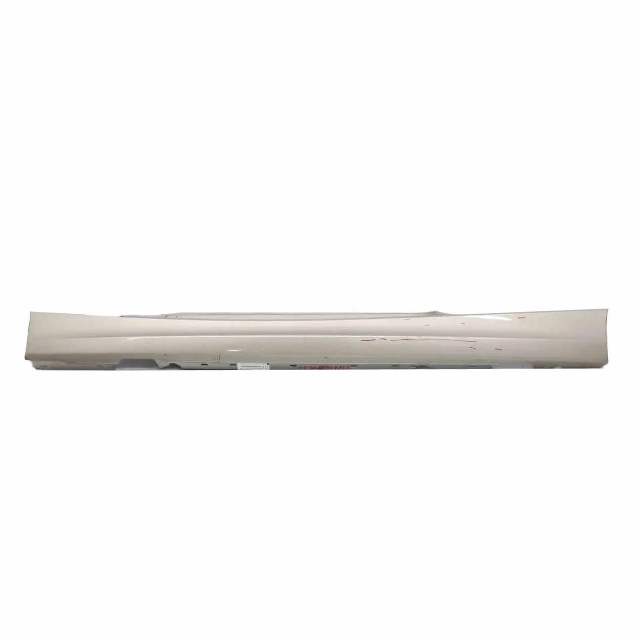 Gonna laterale BMW E81 E82 Striscia soglia porta sinistra Kaschmirsilber Argento