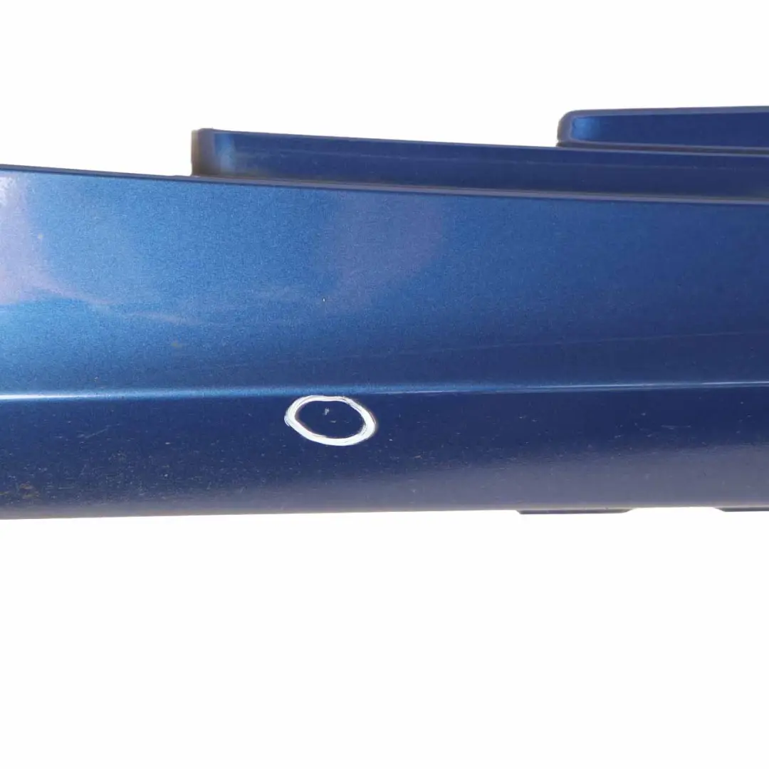 BMW E81 E82 E88 Sill Strip Side Skirt Left N/S Montegoblau Blau Blue - A51 - SKU 0036143-MTB3 - Part number 36143