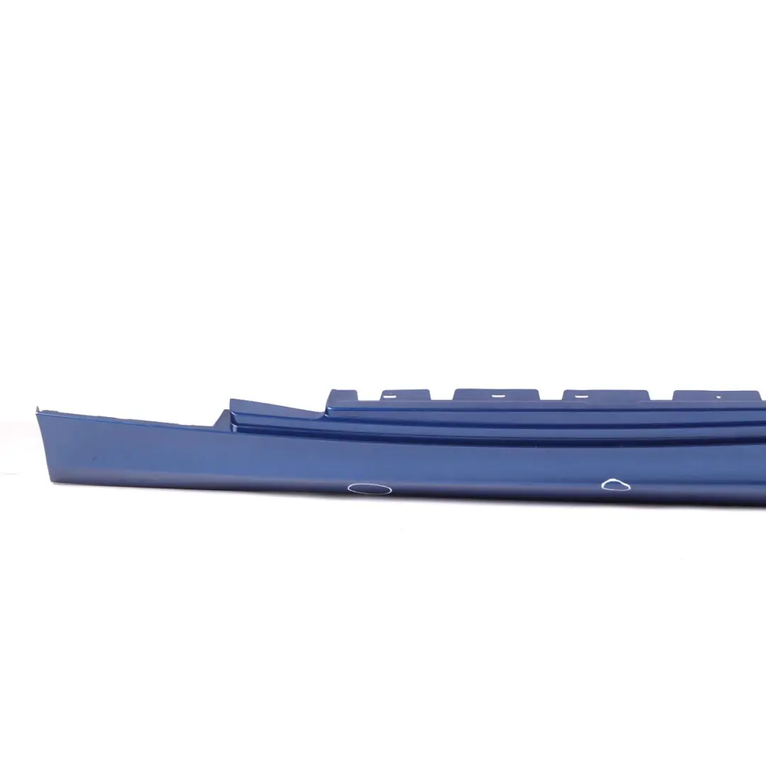 BMW 1 E81 E82 E88 6 Sill Strip Side Skirt Left N/S Montegoblau Blue - A51 - SKU 0036143-MTB6 - Part number 0036143