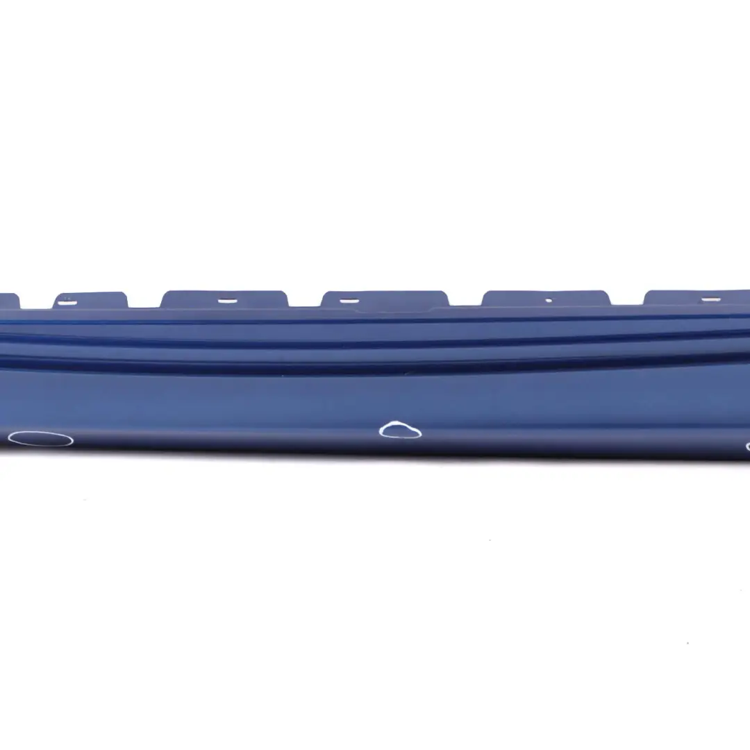 BMW 1 E81 E82 E88 6 Sill Strip Side Skirt Left N/S Montegoblau Blue - A51 - SKU 0036143-MTB6 - Part number 0036143