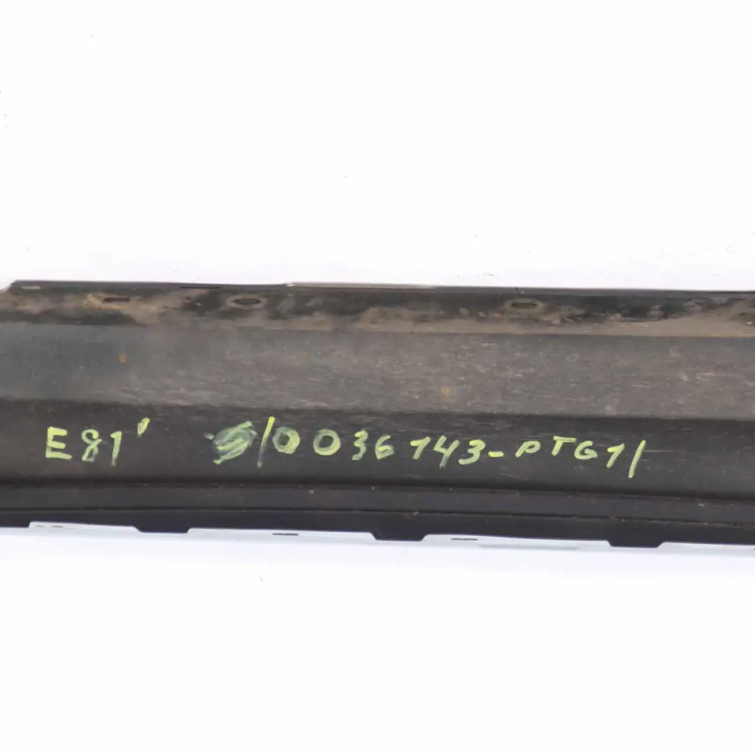 Side Skirt Sill Strip Left N/S E88 Patagonia Green Metallic - A71 to BMW E81 E82 with Part number 0036143 BMW E81 E82 Side Skirt Sill Strip Left N/S E88 Patagonia Green Metallic - A71 - SKU 0036143-PTG1 - Part number 0036143