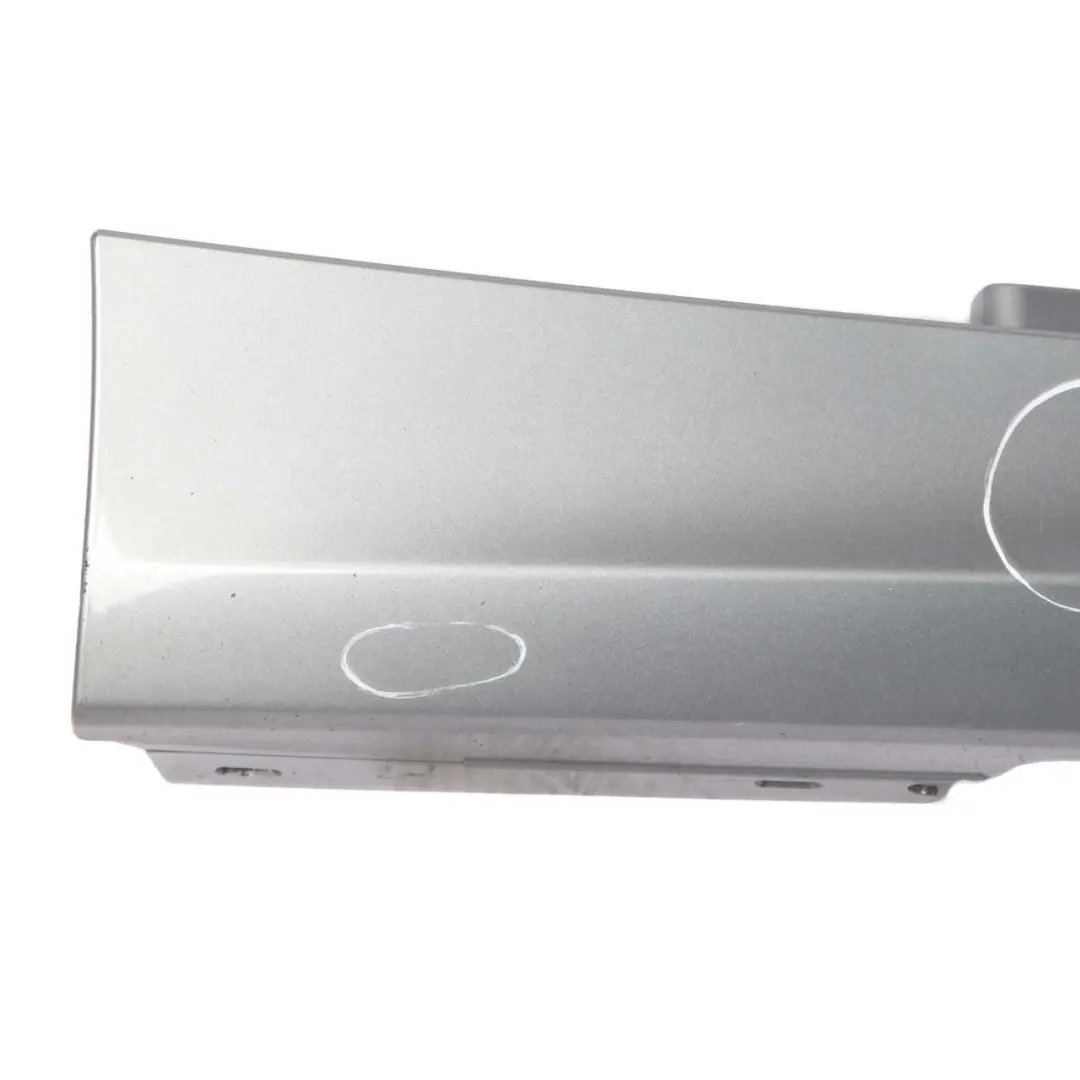 Side Skirt Sill Strip Left N/S Spacegrau Grey Metallic - A52 to BMW E81 E82 E88 with Part number 0036143 BMW E81 E82 E88 Side Skirt Sill Strip Left N/S Spacegrau Grey Metallic - A52 - SKU 0036143-SCG2 - Part number 0036143