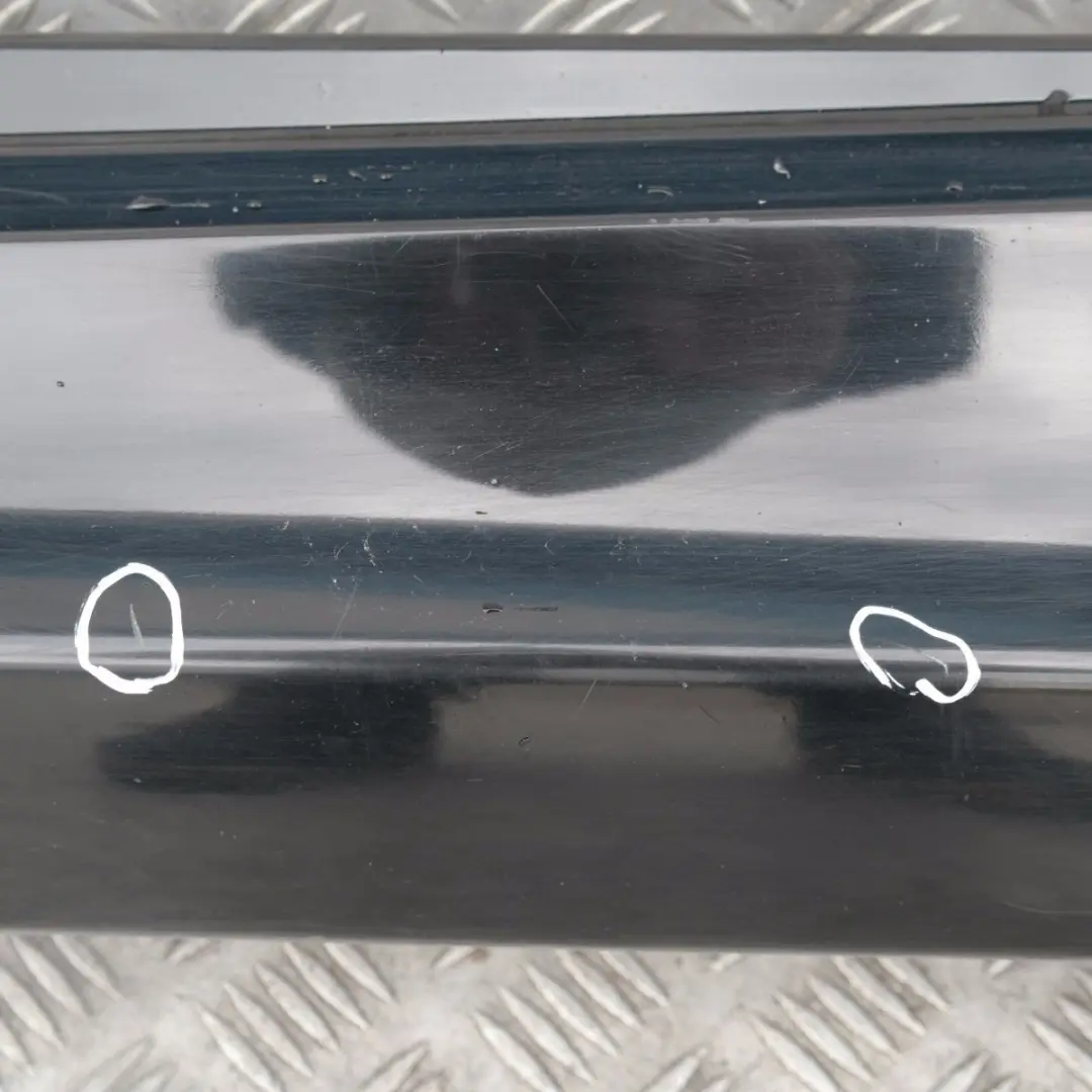 BMW 1 SERIES 1 E81 E82 E88 Sill Strip Side Skirt Left N/S Schwarz 2 Black - 668 - SKU 0036143-SCH1 - Part number 0036143-SCH1