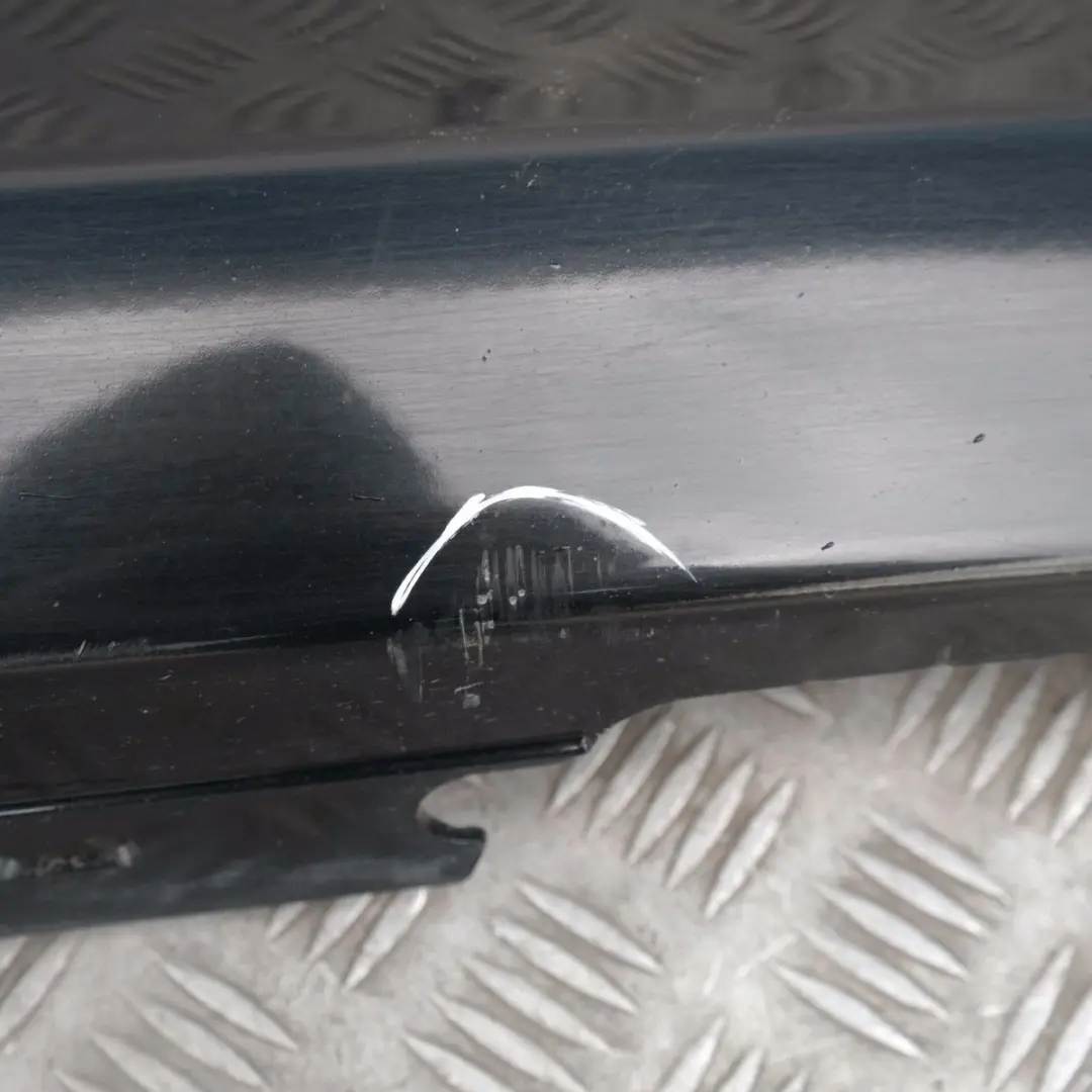BMW 1 SERIES 1 E81 E82 E88 Sill Strip Side Skirt Left N/S Schwarz 2 Black - 668 - SKU 0036143-SCH1 - Part number 0036143-SCH1
