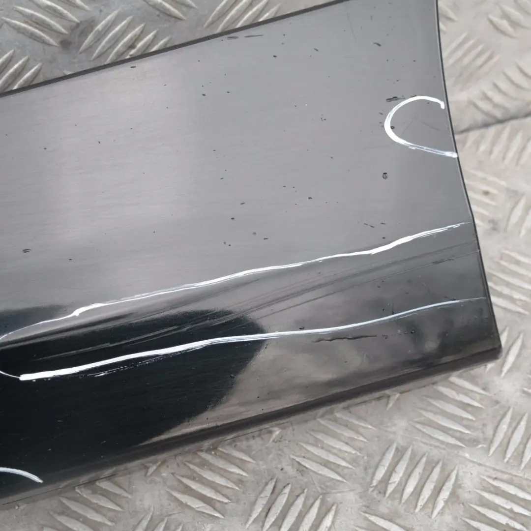 BMW 1 SERIES 1 E81 E82 E88 Sill Strip Side Skirt Left N/S Schwarz 2 Black - 668 - SKU 0036143-SCH1 - Part number 0036143-SCH1