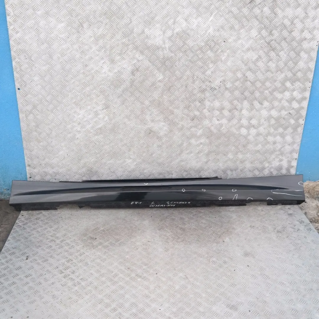 BMW E81 E82 E88 Listello Portiera Apertura Gonna SX Nero 2 - SKU 0036143-SCH1 - Numero di parte 0036143-SCH1