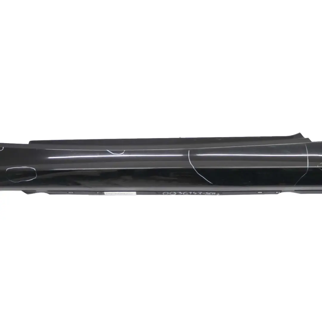 BMW 1 E81 E82 E88 3 Schwellerleiste Blende Schweller Links Schwarz 2 - 668 - SKU 0036143-SCH3 - Teilenummer 0036143