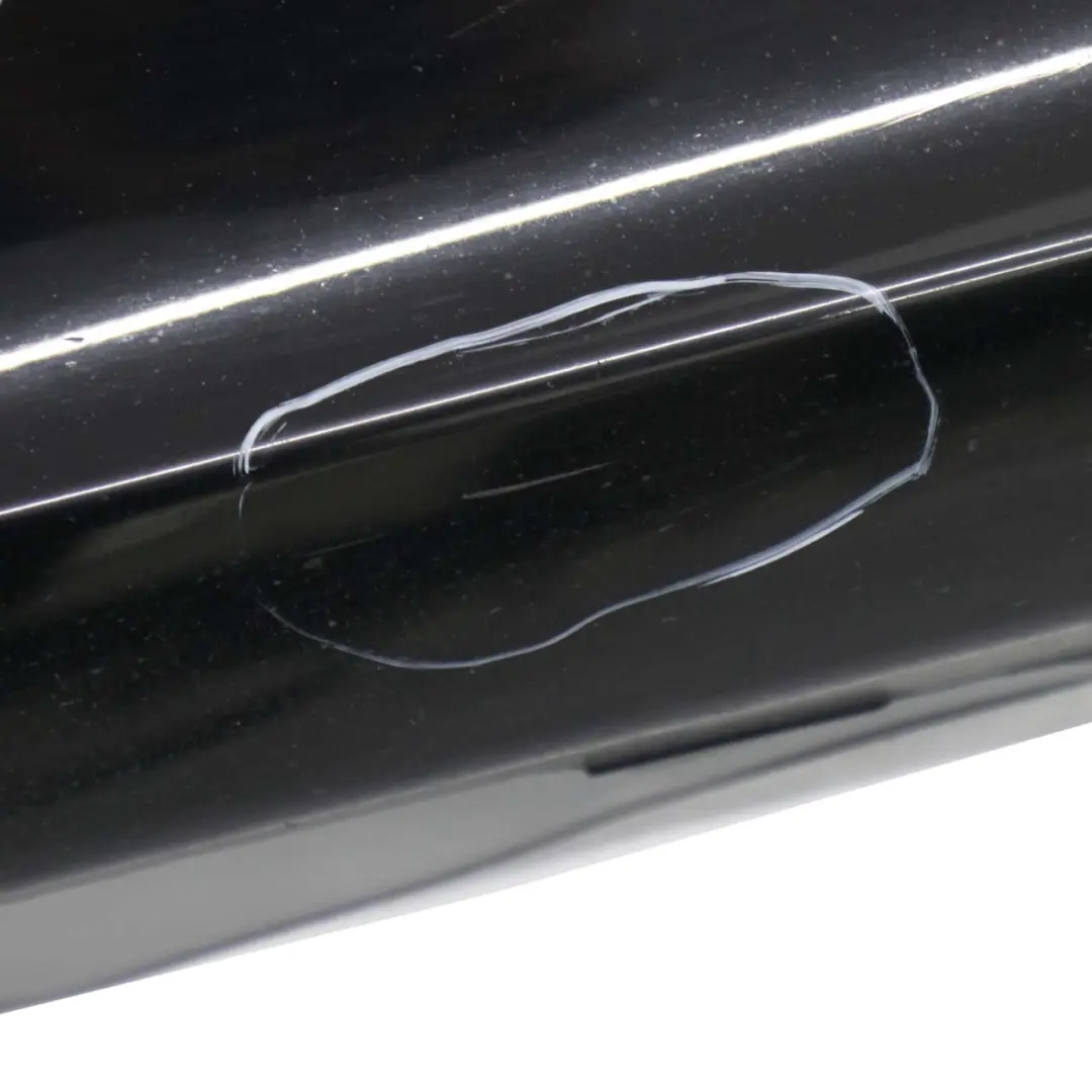 BMW 1 E81 E82 E88 3 Sill Strip Side Skirt Left N/S Schwarz 2 Black - 668 - SKU 0036143-SCH3 - Part number 0036143