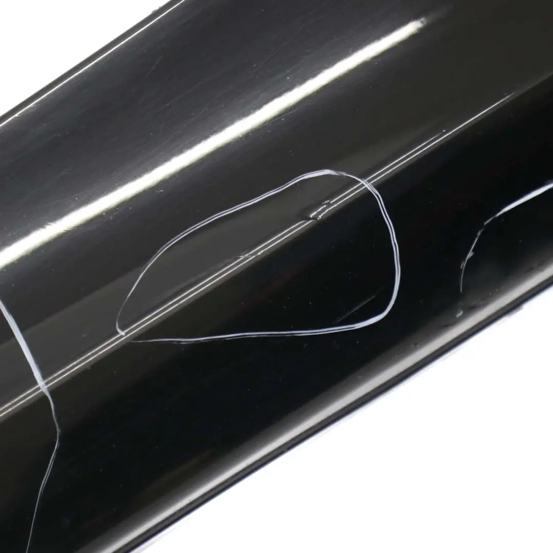 BMW 1 E81 E82 E88 3 Sill Strip Side Skirt Left N/S Schwarz 2 Black - 668 - SKU 0036143-SCH3 - Part number 0036143