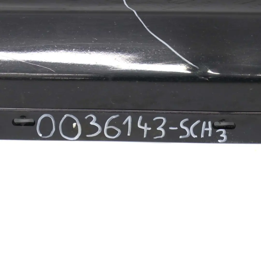 BMW 1 E81 E82 E88 3 Sill Strip Side Skirt Left N/S Schwarz 2 Black - 668 - SKU 0036143-SCH3 - Part number 0036143