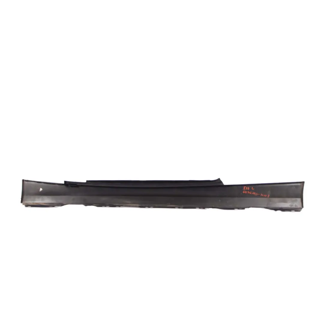 BMW E81 Side Skirt Sill Strip Left N/S E82 E88 Schwarz 2 Black - 668 - SKU 0036143-SCH8 - Part number 0036143