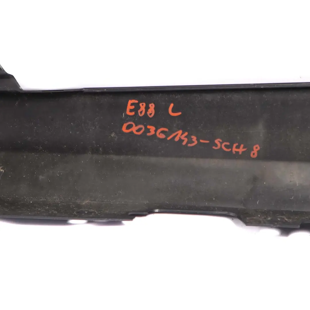 Side Skirt Sill Strip Left N/S E82 E88 Schwarz 2 Black - 668 to BMW E81 with Part number 0036143 BMW E81 Side Skirt Sill Strip Left N/S E82 E88 Schwarz 2 Black - 668 - SKU 0036143-SCH8 - Part number 0036143