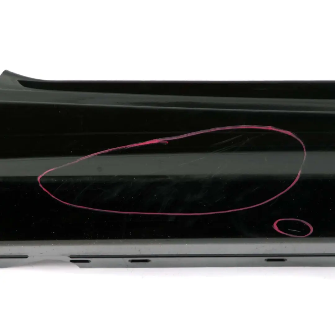 BMW E81 Side Skirt Sill Strip Left N/S E82 E88 Schwarz 2 Black - 668 - SKU 0036143-SCH8 - Part number 0036143