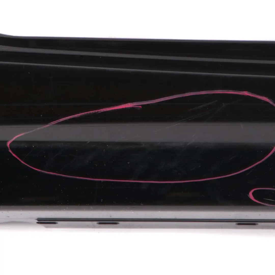 BMW E81 Side Skirt Sill Strip Left N/S E82 E88 Schwarz 2 Black - 668 - SKU 0036143-SCH8 - Part number 0036143