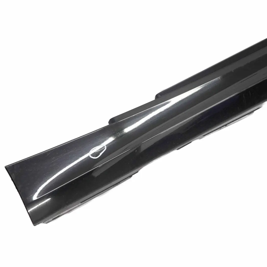 BMW E81 E82 E88 Bas de Porte Couverture Seuil A Gauche Noir - 668 - SKU 0036143-SCH9 - Numéro de pièce 0036143