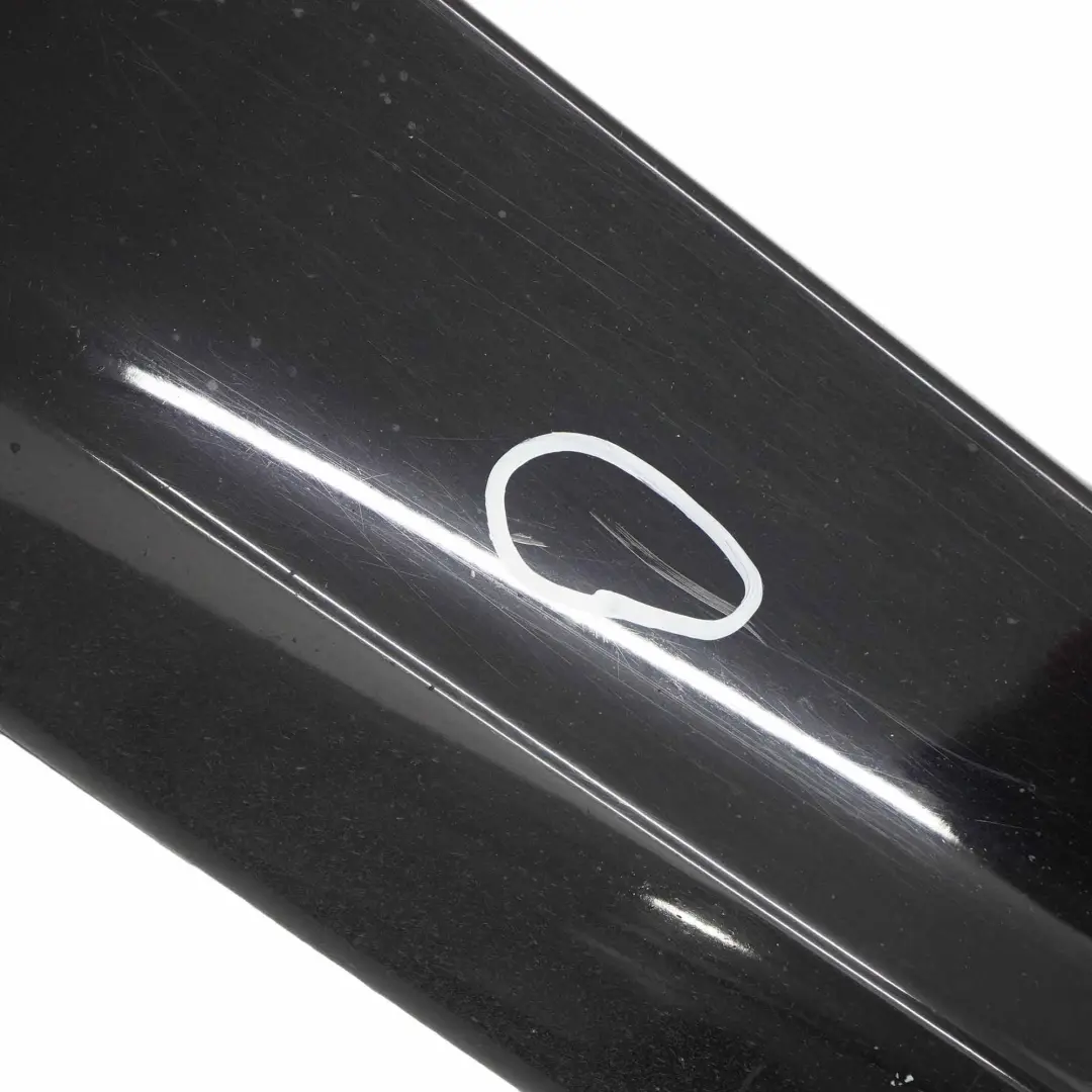 BMW E81 E82 Striscia Davanzale Laterale Sinistra E88 Schwarz Nero - 668 - SKU 0036143-SCH9 - Numero di parte 0036143