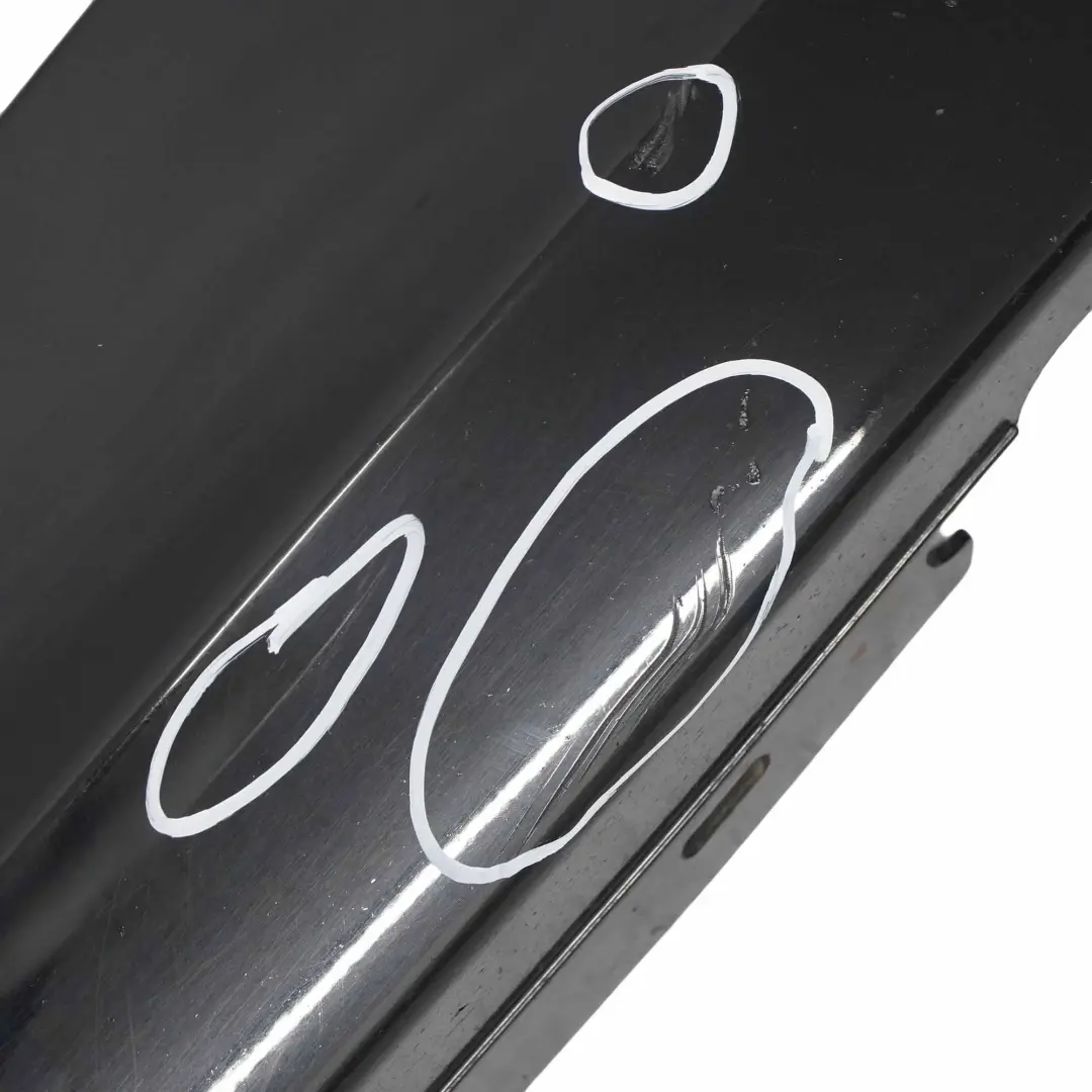 BMW E81 E82 E88 Bas de Porte Couverture Seuil A Gauche Noir - 668 - SKU 0036143-SCH9 - Numéro de pièce 0036143
