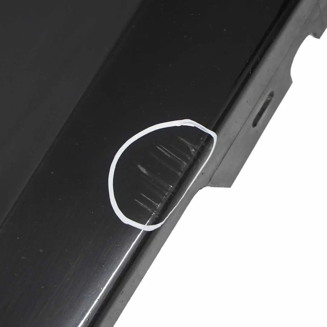 BMW E81 E82 E88 Bas de Porte Couverture Seuil A Gauche Noir - 668 - SKU 0036143-SCH9 - Numéro de pièce 0036143